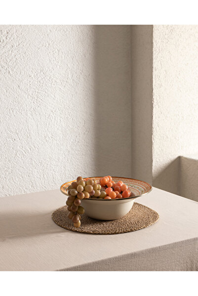 Madame Coco Rodez Fruit Bowl - Orange - 30 cm