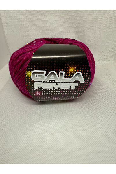 BALIM ÖRGÜ EVİ Gala Sequin Fuchsia 50 Gr/125M X10 Pieces Yumak