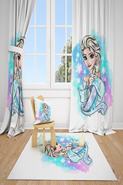 dekomingo Білий фон Картанелі Дівчинка Дитяча та дитяча кімната 2 крила Фон Ш...