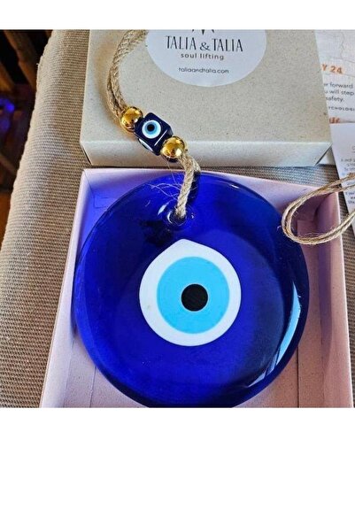 312 KONSEPT CADOU SPECIAL CU CUTIE, Mărgele de sticlă cu ochi rău de 11 cm, c...