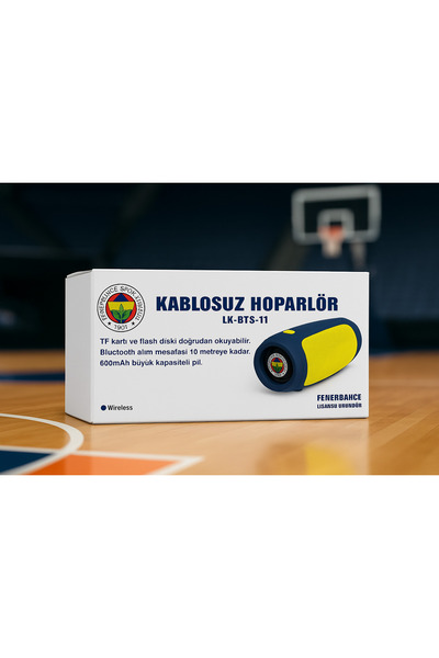 go smart Go-Smart- Fenerbahçe Taraftar Lisanslı Bluetooth Hoparlör Lk-bts-11-fb