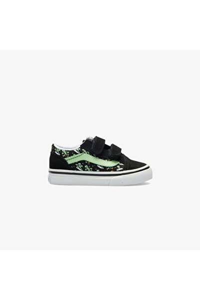 Vans Old Skool V Bebek Siyah Sneaker