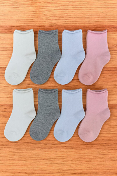tibo 8 чифта еластични детски чорапи с безшевни пръсти