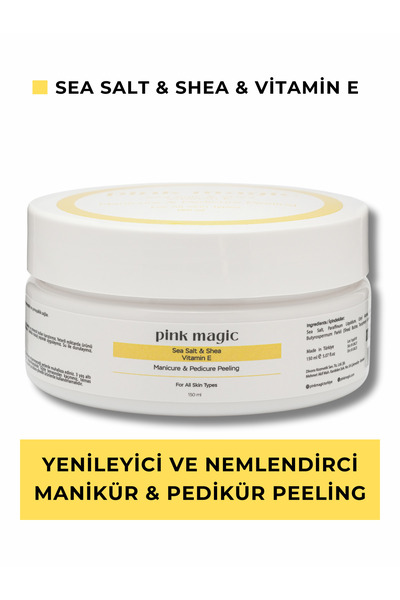 pink magic Yenileyici ve Nemlendirici Manikür & Pedikür Peeling