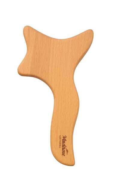 MADAMENATUREL Natural Wooden Massage Tool (Ax Model)