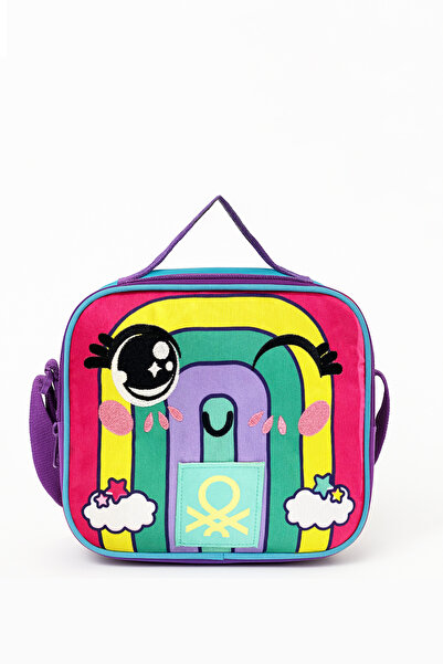 United Colors of Benetton Cutie de prânz cu model curcubeu 76001