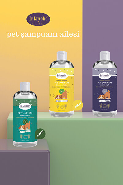Dr.Lavender Biberiye Yağlı Köpek Şampuanı 400 ml | Tüy Dökülmesine Ve Pirelere Karşı