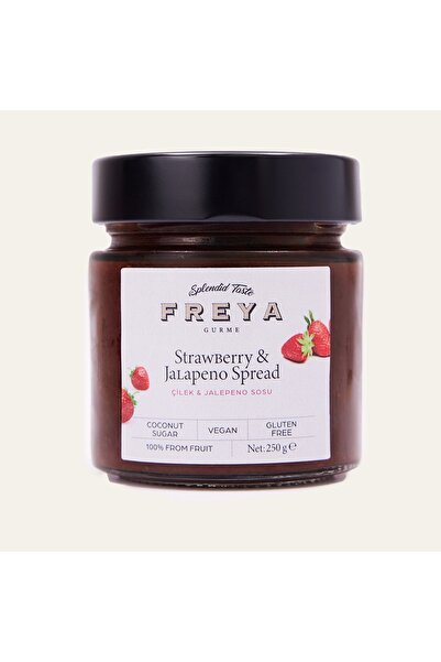 Freya Gurme Çilek & Jalapeno Sos - Vegan (250 GR)