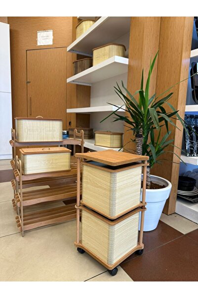 ARBOR EV Ahşap Patates Soğanlık