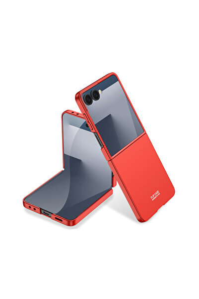 Nezih Case Samsung Galaxy Z Flip 7 Uyumlu Sert Kıpta Mat Kapak Kılıf