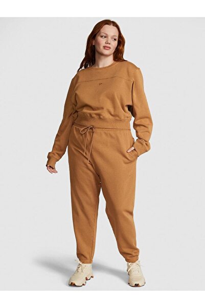 PINK Ivy Fleece Robalı Crew Sweatshirt