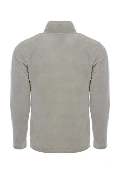 COMBİNE MİCHAİL Ανδρικό γιακά με μισό φερμουάρ, Polar Grey
