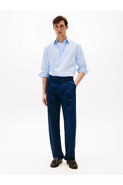 Tommy Hilfiger Blue Men's Shirt Mw0Mw39988C3Q