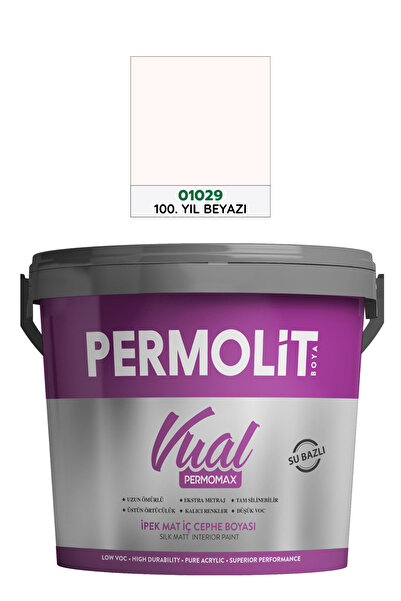Permolit Permomax Vual Silikonlu İpek Mat İç Cephe Boyası | 2,5L - 7,5L - 15L