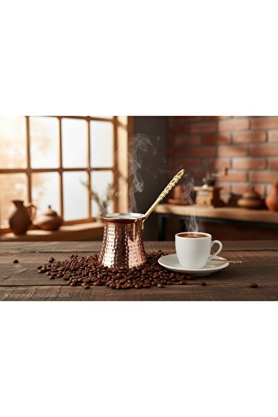 Zinnun Bakır Cezve 4 Kişilik