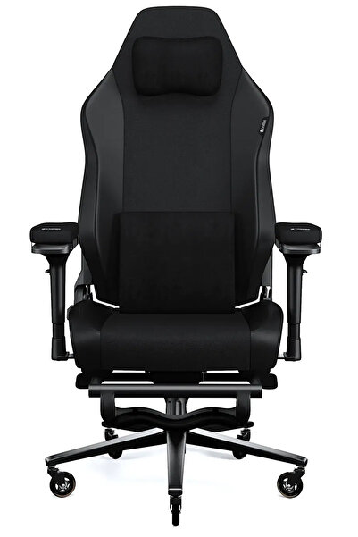 EXVEGA Pandora 2025 Hibrit Kumaş Çalışma Koltuğu Siyah