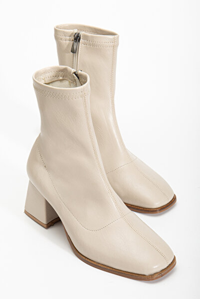 MaskButik Sandra Stretch Boots Beige