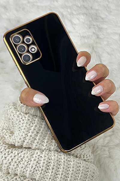 Vip Case Samsung A23 - Kir Tutmaz Silinebilir Parlak Kamera Korumalı Silikon Bark Kılıf