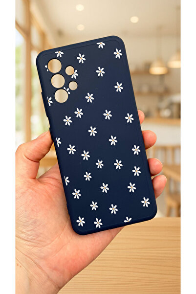 Vip Case Samsung Galaxy A32-PAPATYA DESENLİ Silikon Darbe Emici Klasik Korumalı Rubber Kılıf