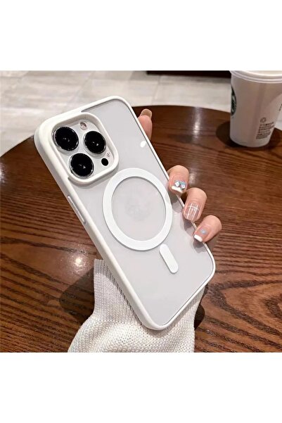 Vip Case Apple Iphone 15 Pro Uyumlu Kılıf Magsafe Kablosuz Şarj Özellikli Sar...