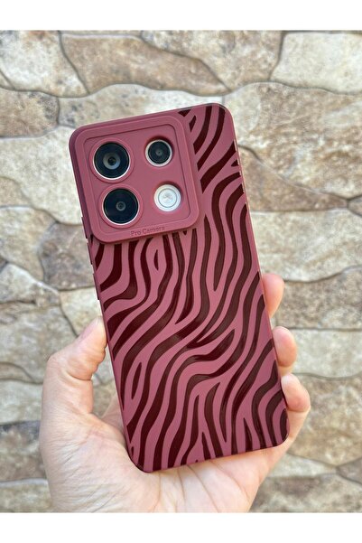 Vip Case Xiaomi Redmi Note 13 Pro 4g - Zebra Desenli Lansman Kamera Korumalı Yumuşak Silikon Zebra Kılıf277