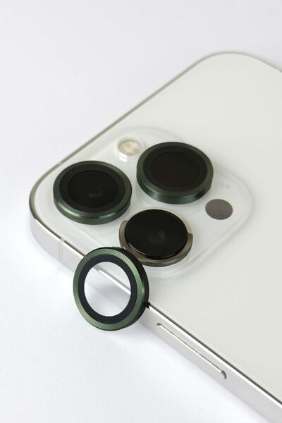 Vip Case Iphone 13 Pro Ve 13 Pro Max Uyumlu Premium Kamera Lens Koruyucu Düz-...