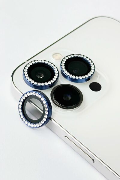 Vip Case Iphone 11 Pro / 11 Pro Max / 12 Pro Uyumlu Pırlanta Taşlı Premium Ka...