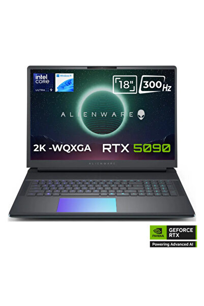 Dell Alienware 18 Area-51 A18250 Ultra 9 275HX 32GB 1TB SSD 24GB RTX5090 175W 300 Hz W11 İngilizce Klavye
