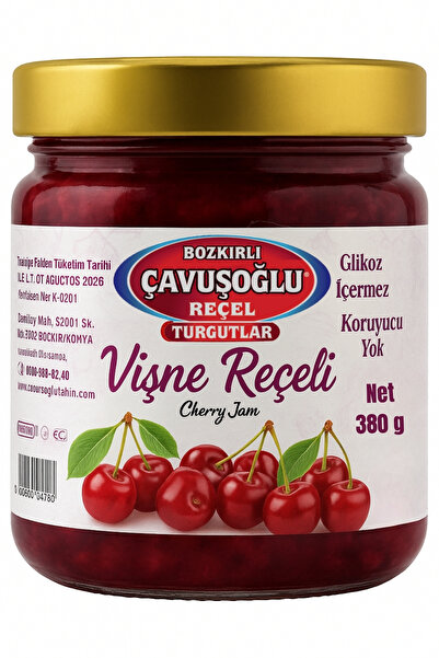 Bozkırlı Çavuşoğlu Vişne Reçeli 380g
