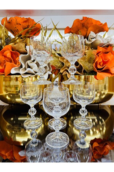 EVRA Bohemia Kristal Sade Kahve Yanı Su Bardağı 150cc