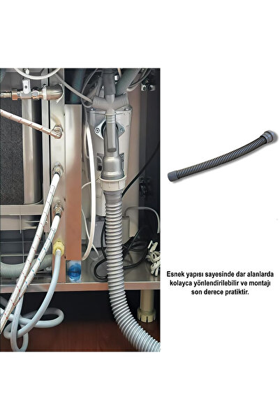 grease port “Dayanıklı 50 cm PVC Esnek Flex Boru – Kolay Montaj & Uzun Ömürlü Kullanım”