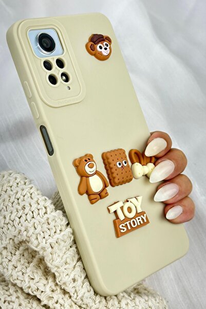 Vip Case Redmi Note 11 Pro and Note 12 Pro | 4g | Compatible Teddy Bear Pattern Cute Silicone Launch Toy Bear Case