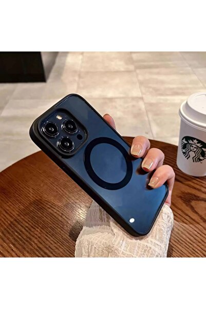 Vip Case İphone 15 Pro Uyumlu Kılıf Magsafe Kablosuz Şarj Özellikli Sararmaz ...