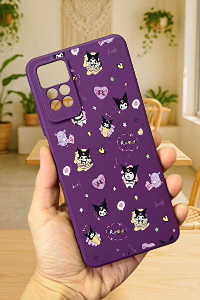 Vip Case Redmi Note 11 Pro/Note 12 Pro 4G KURUMI DESENLİ Silikon Darbe Emici Klasik Korumalı Rubber Kılıf