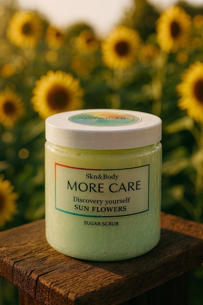 morecare BODY SCRUB vücut peeling kalıcı portakal çiçeği kokusu- batıkları önler