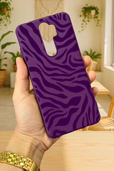 Vip Case Xiaomi Redmi Note 8 Pro ZEBRA DESENLİ Silikon Darbe Emici Klasik Korumalı Rubber Kılıf