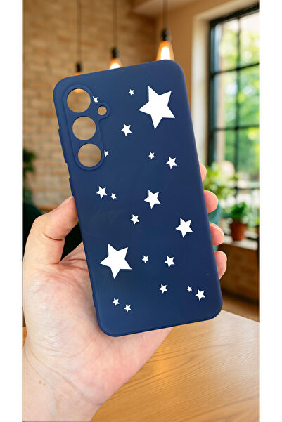 Vip Case Samsung Galaxy S24FE - MİNİ YILDIZ DESENLİ Silikon Darbe Emici Klasi...