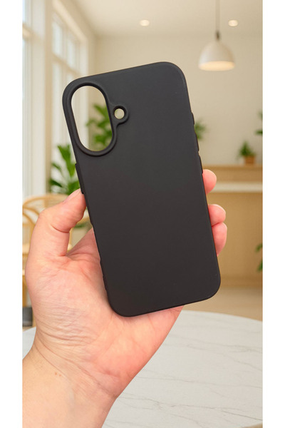 Vip Case iPhone 16 Plus - Silikon Darbe Emici Klasik Korumalı Rubber Kılıf