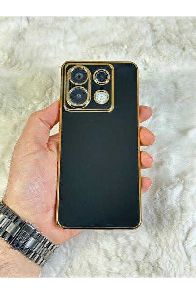 Vip Case Redmi Note 13 Pro 5g (Overseas) - Dirt-Repellent Wipeable Glossy Camera Protected Silicone Bark Case