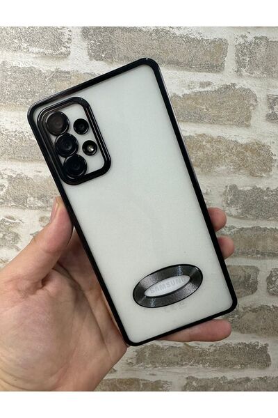 Vip Case Samsung Galaxy A52/A52S  Logo Detaylı Kenarları Renkli Kamera Koruma...