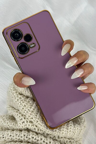 Vip Case Redmi Note 12 Pro 5g (Overseas) Dirt-Repellent Wipeable Glossy Camera Protected Silicone Bark Case