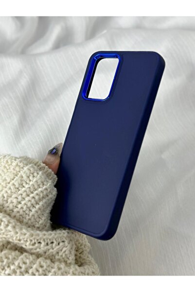 Vip Case Xiaomi Redmi 10 2022 Uyumlu Kılıf Parlak Metal Çerçeveli Pastel Renkli Silikon Ruby Kapak