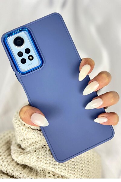Vip Case Xiaomi Redmi Note 11 Pro-12 Pro 4G Uyumlu Kılıf Parlak Metal Çerçeve...