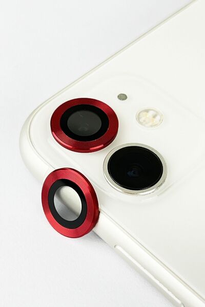 Vip Case İphone 11 / Iphone 12 / Iphone 12 Mini Uyumlu Kamera Lens Koruyucu D...