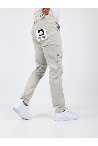 Penaltı Erkek Kargo Cepli Gabardin Taş Pantolon