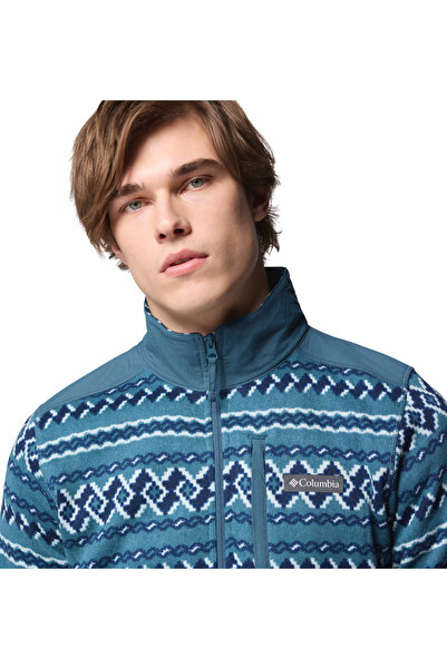 Columbia Sweater Weather Printed Yarım Fermuarlı II Erkek Polar Üst