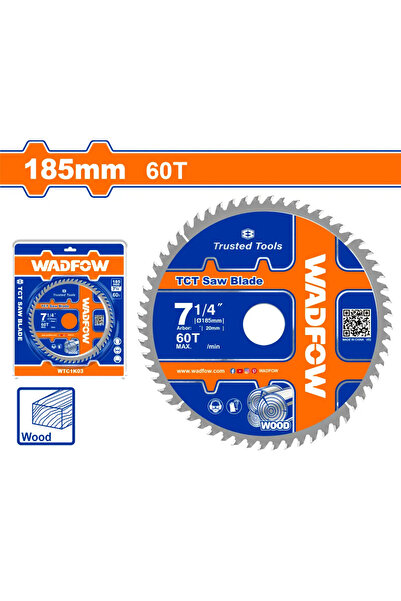 WADFOW ديسك قص خشب 185مم 60 سن — WTC1K03