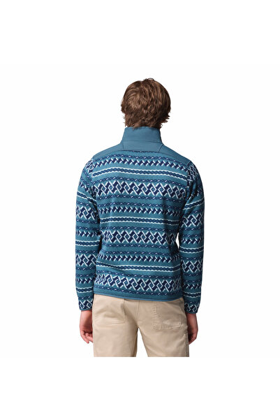 Columbia Sweater Weather Printed Yarım Fermuarlı II Erkek Polar Üst