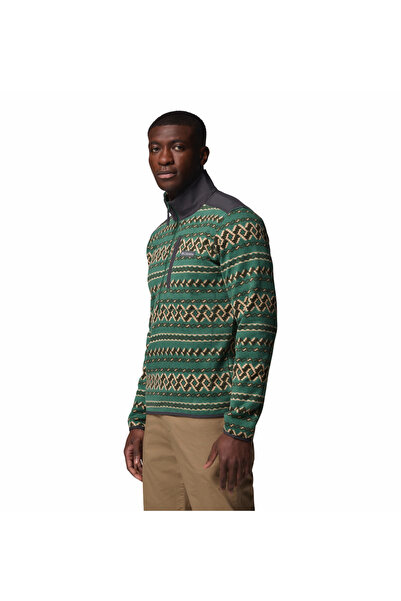 Columbia Sweater Weather Printed Half Zipper Ii Men's Fleece Top
