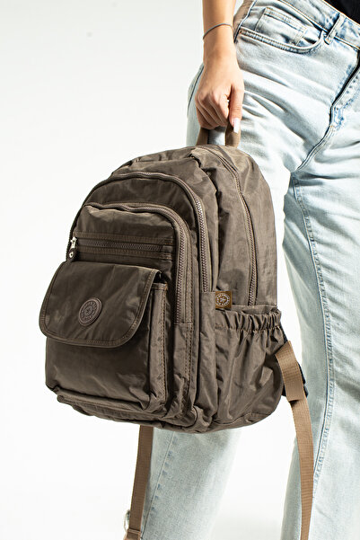 Çanta Trend Mega Luxury Crinkle Fabric High School and Middle School Backpack